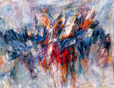 Abstracció blava