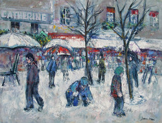 Place du Tertre i neu