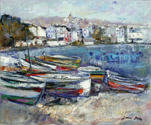 Cadaqués i barques